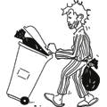 Sortir les poubelles