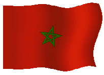 Drapeau anim du Maroc par Pascal Gross