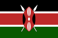 Drapeau du Kenya par Graham Bartram