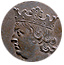 Mdaille de Clovis II - BNF - 18me sicle 