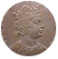 Mdaille de Clovis III - BNF - 18me sicle 