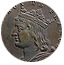 Médaille de Louis V - BNF - 18ème siècle